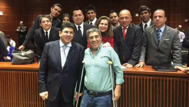Carlos Reinoso visita Cámara de Diputados
