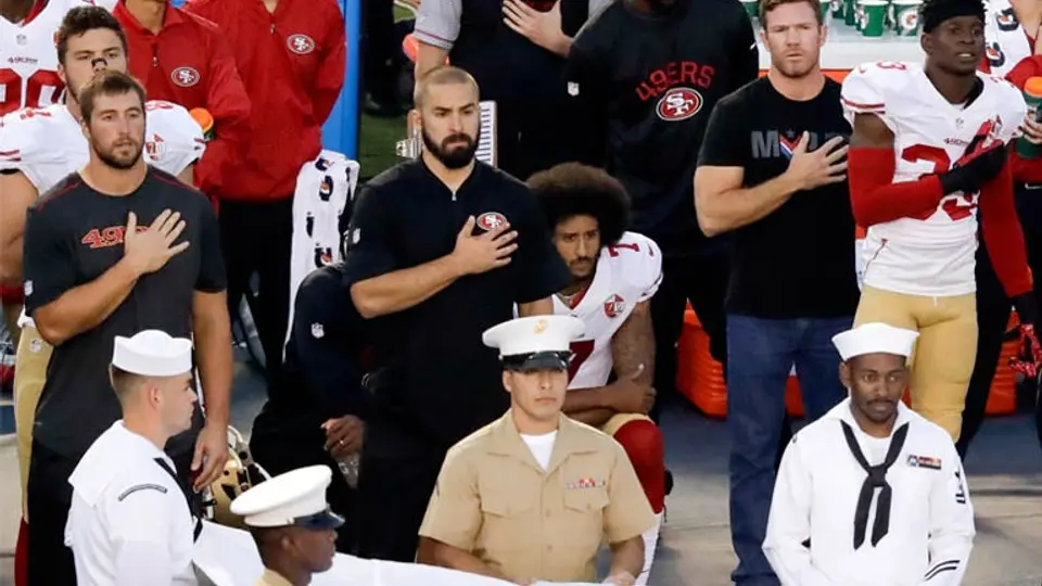 Policía advierte boicot a 49ers por gesto de Kaepernick