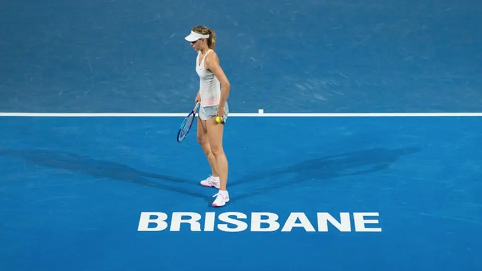 Sharapova y Halep se retiran del torneo de Brisbane