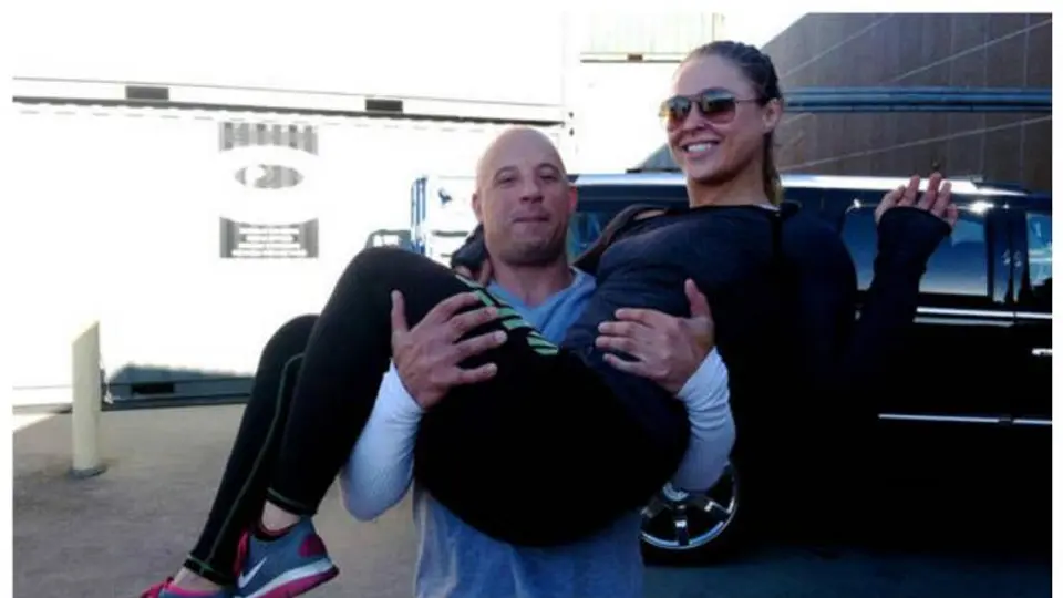 Ronda Rousey entrena a hija de Vin Diesel