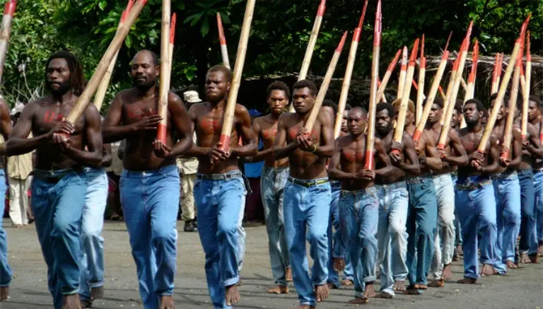 Militar estadounidense, un 'Dios' en la isla de Tanna