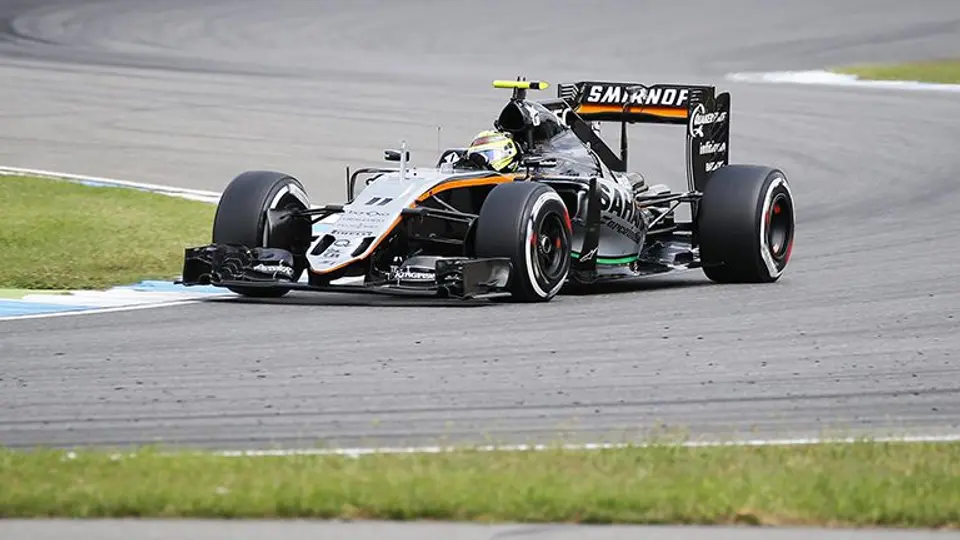 Checo largará noveno y aspira a puntos en Alemania