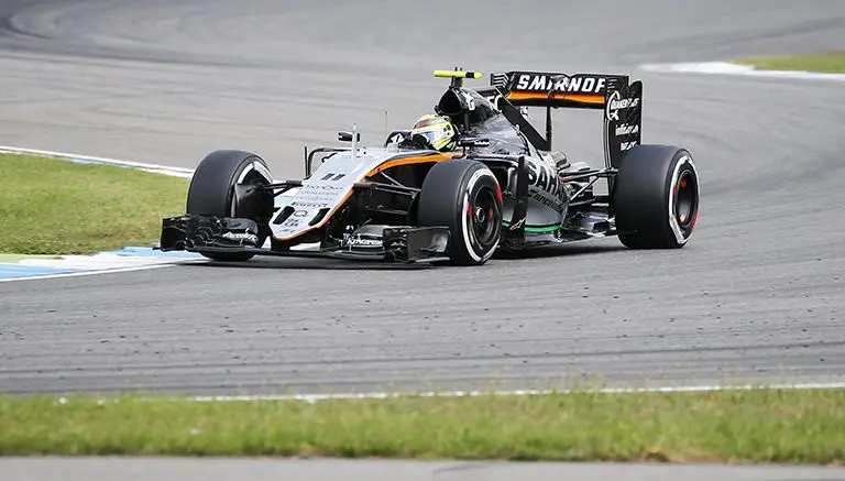 Checo largará noveno y aspira a puntos en Alemania
