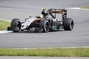 Checo largará noveno y aspira a puntos en Alemania