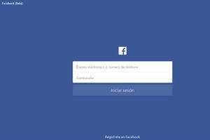 Facebook lanza aplicación Beta para Windows 10