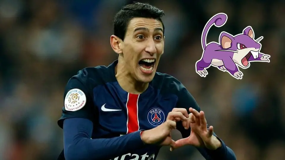 Jugador del PSG compara a Di María con un Pokémon