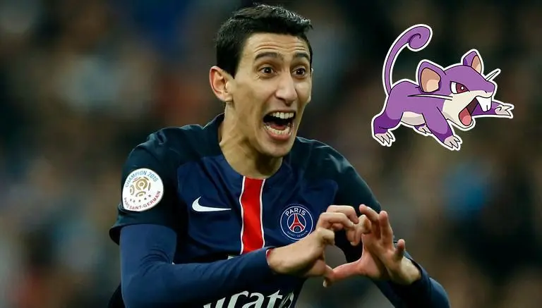 Jugador del PSG compara a Di María con un Pokémon