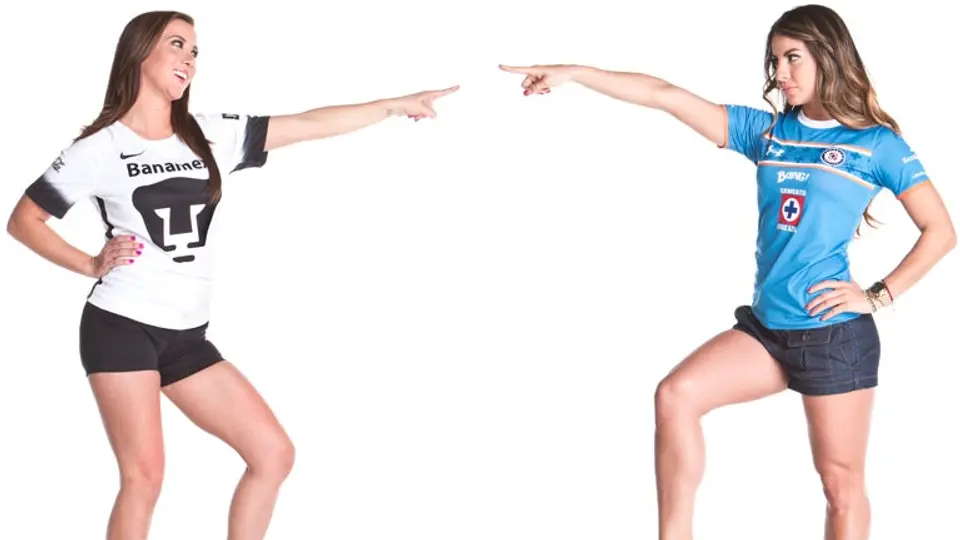 Daniela y Zel, duelo de bellezas en Derbi capitalino
