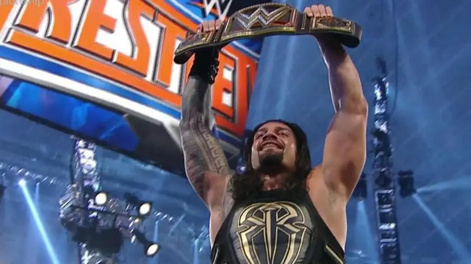 Roman Reigns conquista el título en Wrestlemania 32