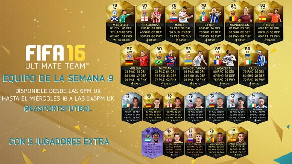 Layún, el jefe de la jornada en FIFA 16