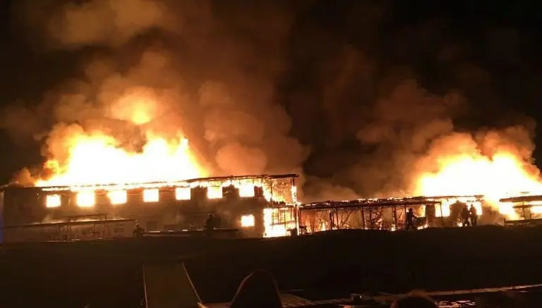 Incendio deja sin equipamento a selección de remo chilena