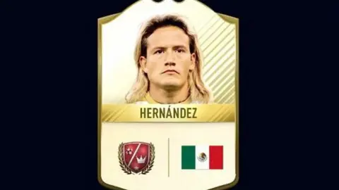 'Matador' Hernández, futbolista leyenda en FIFA 17