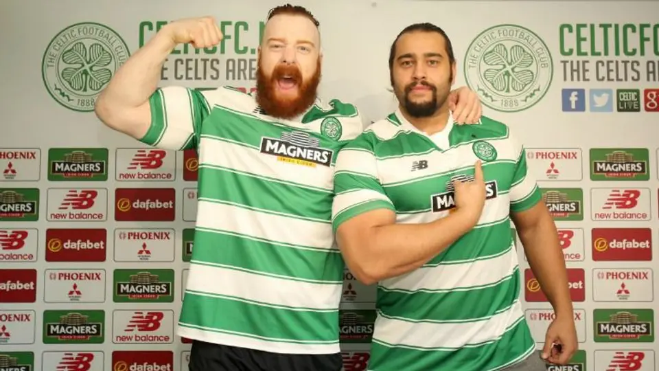 Rusev y Sheamus visitan al Celtic de Glasgow