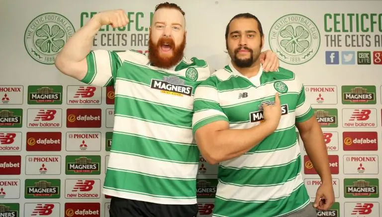 Rusev y Sheamus visitan al Celtic de Glasgow