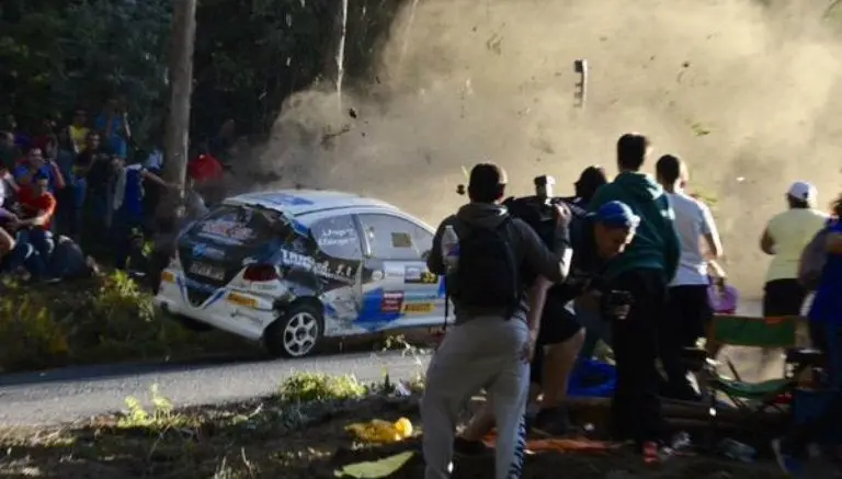 Accidente en rally de España deja seis muertos