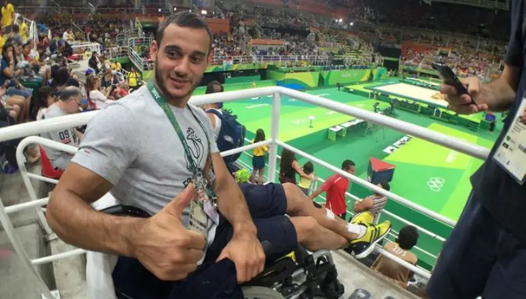 "No tengo más piernas que romperme": Gimnasta francés