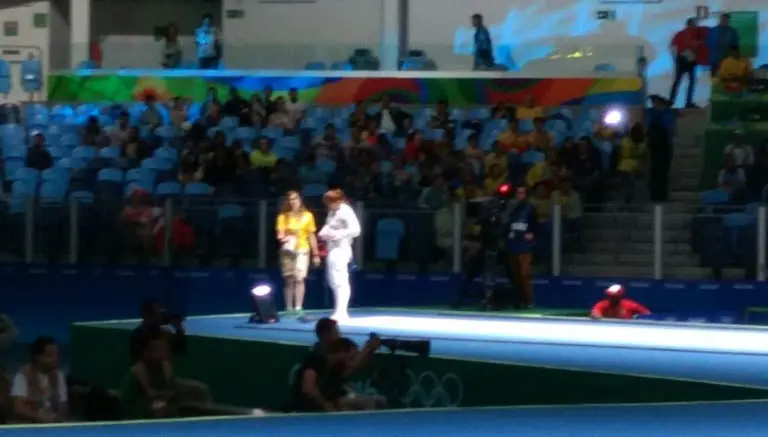 Mexicanas eliminadas en 16vos de esgrima individual