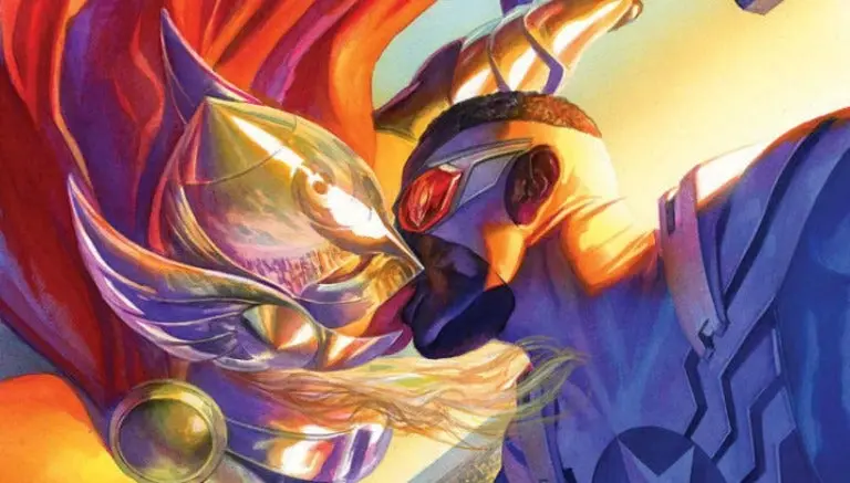 Capitán América y Thor se besan en un cómic