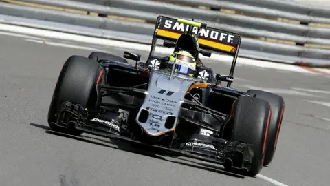 Checo Pérez se luce en Mónaco y logra el tercer puesto