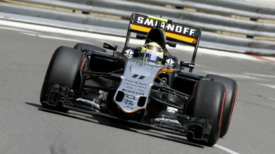Checo Pérez se luce en Mónaco y logra el tercer puesto