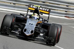 Checo Pérez se luce en Mónaco y logra el tercer puesto