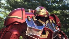 Crean disfraz de Iron man Hulkbuster en tamaño real