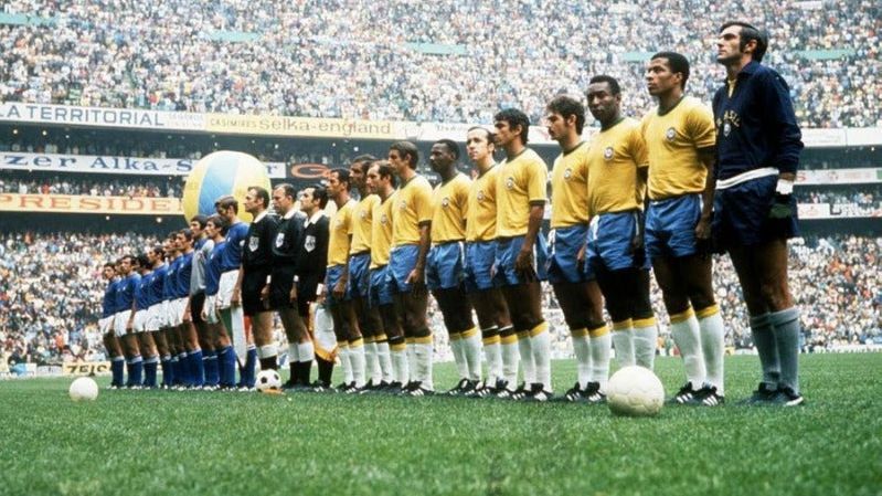 Brasil e Italia, previo a la Final de México 70 | MEXSPORT