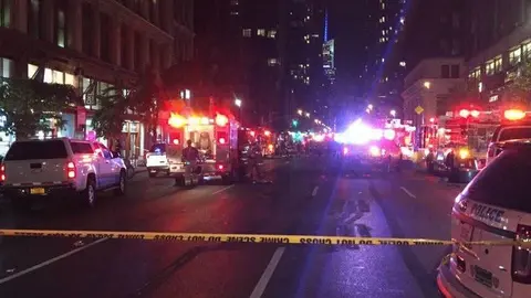 Explosión en Manhattan provoca fuerte movilización policiaca