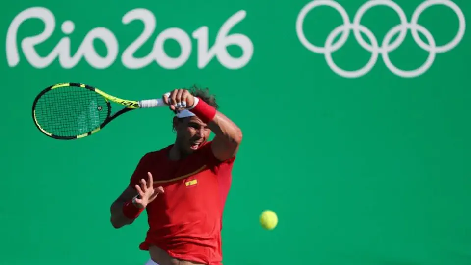 Nadal no logra subirse al podio en tenis individual