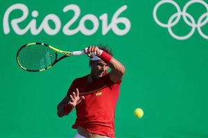 Nadal no logra subirse al podio en tenis individual