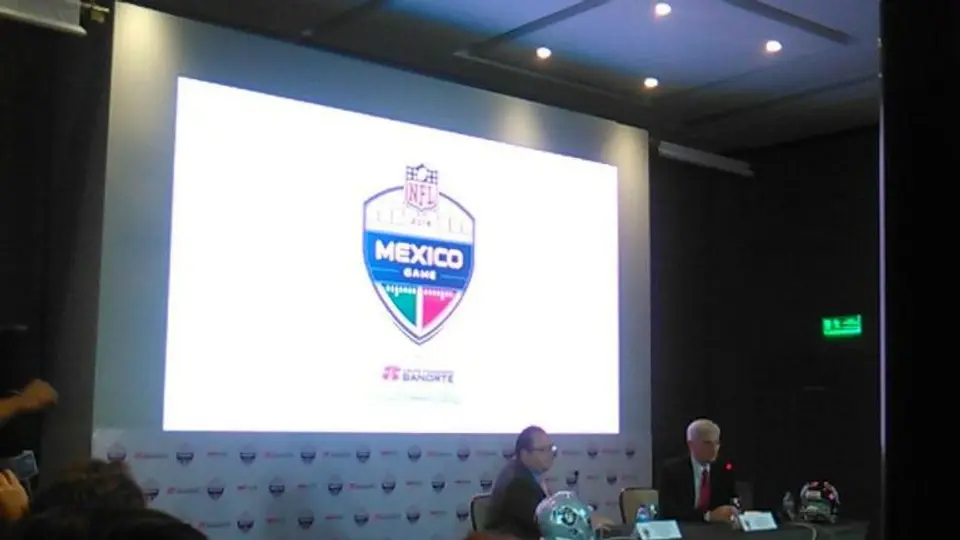 NFL presenta logo para partido en México