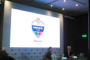 NFL presenta logo para partido en México