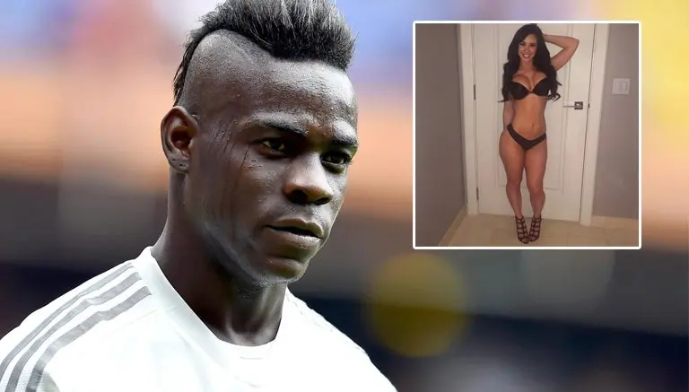Modelo le declara su amor a Mario Balotelli