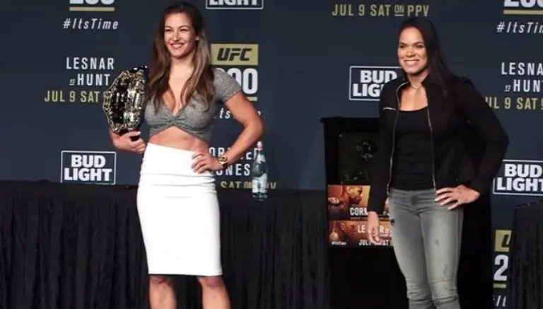 Miesha Tate deslumbra con sensual atuendo previo a UFC 200