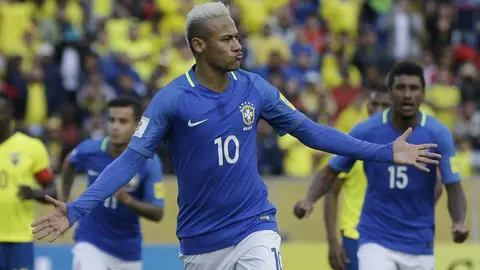 Brasil vence a Ecuador, tras 33 años de no hacerlo en Quito