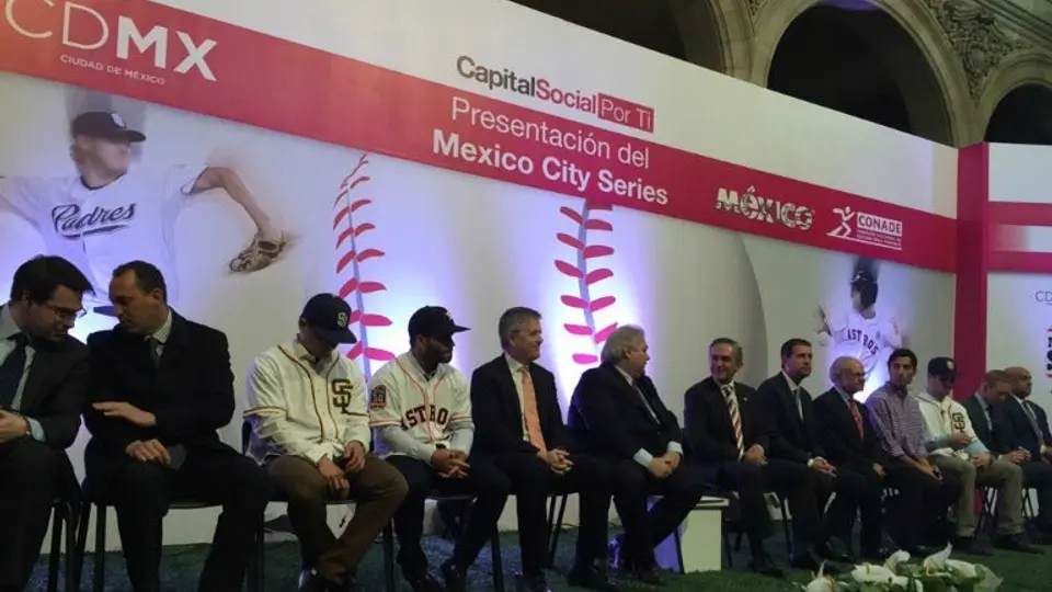 Presentan partidos de MLB en la Ciudad de México