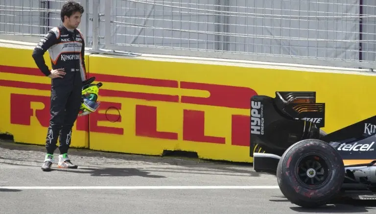 Checo Pérez, satisfecho pese a abandono en Austria