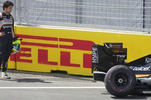 Checo Pérez, satisfecho pese a abandono en Austria