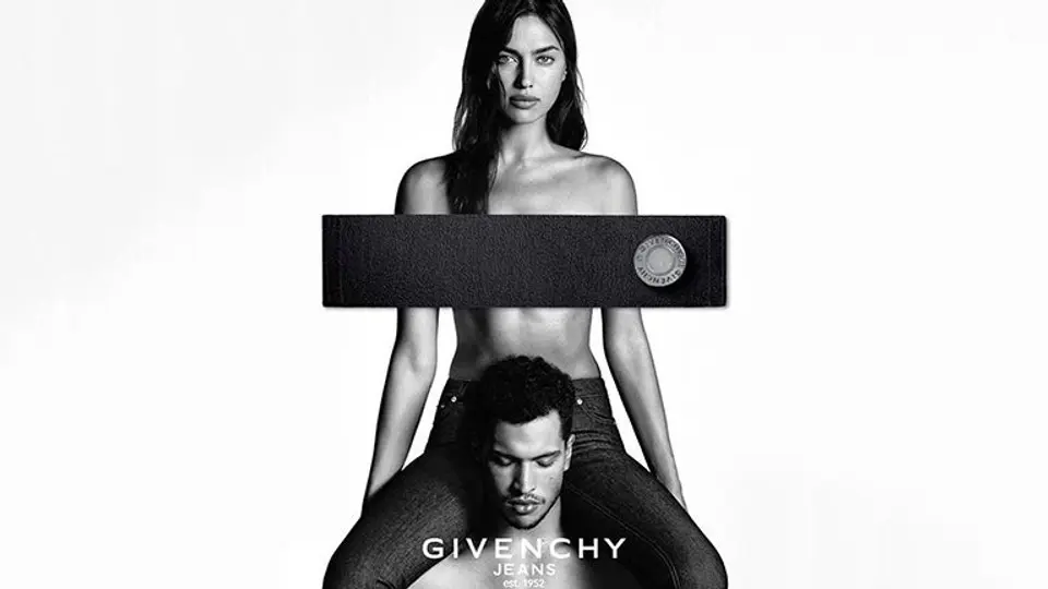 Irina Shayk se desnuda en campaña para Givenchy