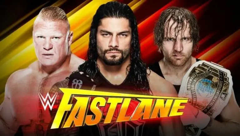 Reigns se enfrentará a Lesnar y Ambrose en FastLane