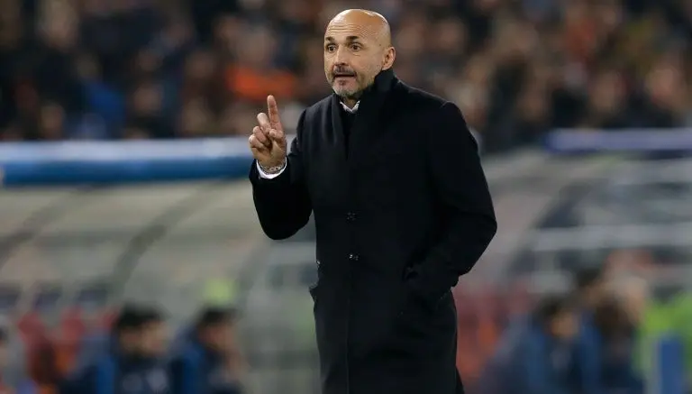 Spalletti, durante un partido de la Roma | AP