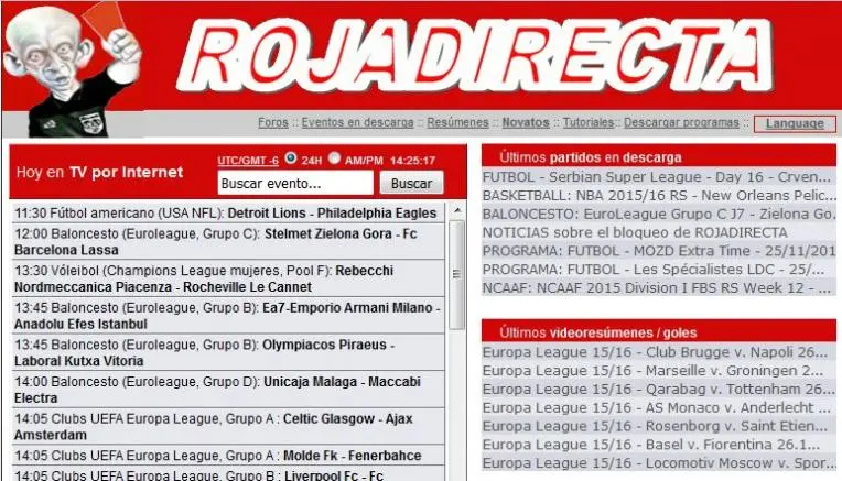 Juez ordena cierre cautelar de Rojadirecta