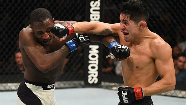 Goyito Pérez en combate contra Lipilus | UFC