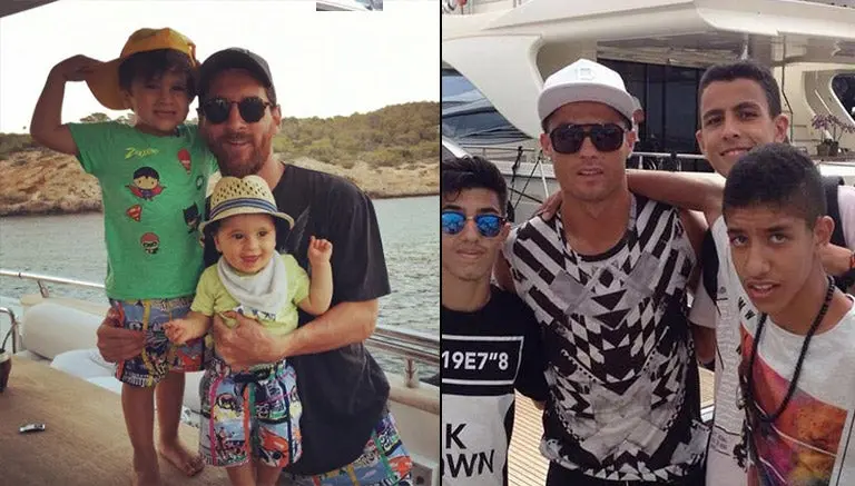 Cristiano Ronaldo y Messi coinciden de vacaciones en Ibiza