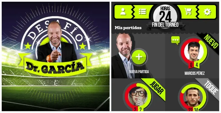 'Desafío Dr. García', la app para conocedores del futbol