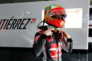 Guti da su primera vuelta de prueba con Haas