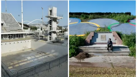 Instalaciones olímpicas que pasaron del lujo al abandono