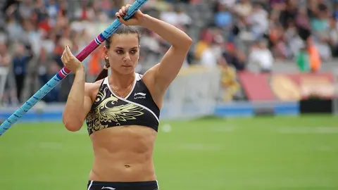 Isinbayeva explota por el castigo recibido a Rusia