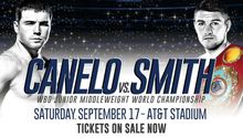 Ponen a la venta boletaje para pelea entre Canelo y Smith