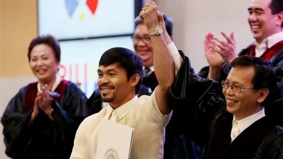 Pacquiao es proclamado senador de Filipinas